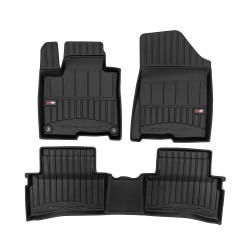 Tappetini per auto Proline 3D compatibili con Kia Sportage V dal 2021 in poi su misura in gomma | Note: PHEV | Tipo Auto: SUV | Set di tappetini premium | Materiale TPE durevole | Bordi più alti